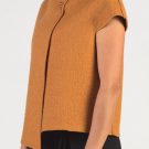 Boiled Wool Crop Vest
