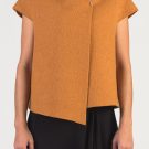 Boiled Wool Crop Vest