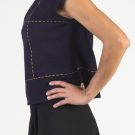 Handstiched Boiled Wool Crop Top