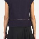 Handstiched Boiled Wool Crop Top